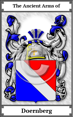 Doernberg Family Crest Download (JPG)  Book Plated - 150 DPI