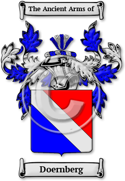 Doernberg Family Crest Download (jpg) Legacy Series - 150 DPI