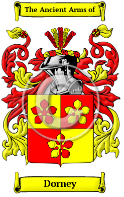 Dorney Family Crest Download (JPG) Heritage Series - 600 DPI