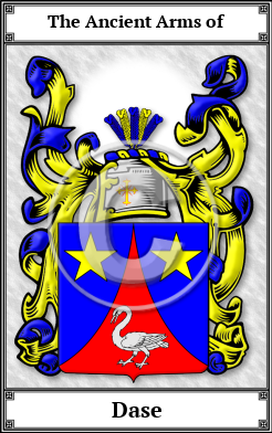 Dase Family Crest Download (JPG)  Book Plated - 150 DPI