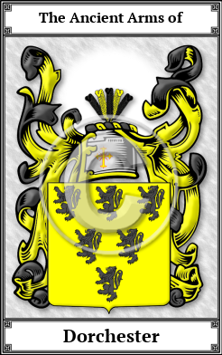 Dorchester Family Crest Download (JPG)  Book Plated - 150 DPI
