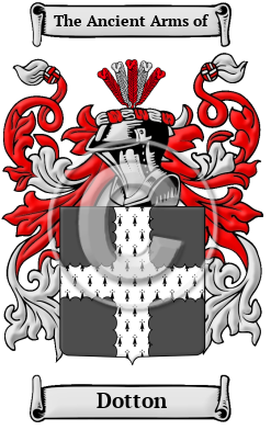 Dotton Family Crest Download (JPG) Heritage Series - 600 DPI