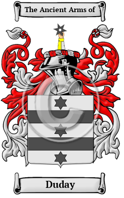 Duday Family Crest/Coat of Arms