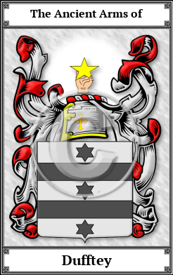 Dufftey Family Crest Download (JPG)  Book Plated - 150 DPI