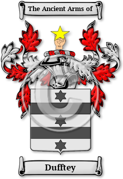 Dufftey Family Crest Download (jpg) Legacy Series - 150 DPI