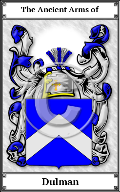 Dulman Family Crest Download (JPG)  Book Plated - 150 DPI