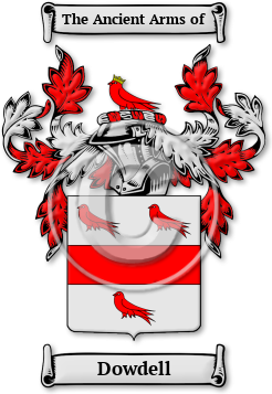 Dowdell Family Crest Download (JPG) Legacy Series - 600 DPI