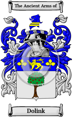 Dolink Family Crest Download (JPG) Heritage Series - 600 DPI