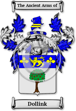 Dollink Family Crest Download (jpg) Legacy Series - 150 DPI