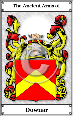 Downar Family Crest Download (JPG)  Book Plated - 150 DPI