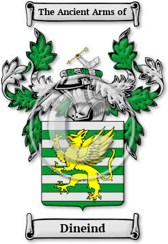Dineind Family Crest Download (JPG) Legacy Series - 600 DPI