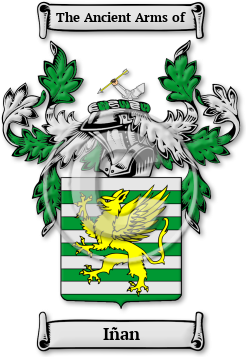 Iñan Family Crest Download (jpg) Legacy Series - 150 DPI