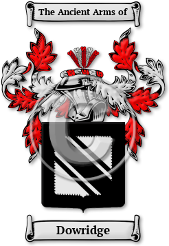 Dowridge Family Crest Download (jpg) Legacy Series - 150 DPI