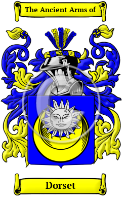 Dorset Family Crest Download (JPG) Heritage Series - 600 DPI