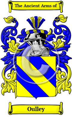 Oulley Family Crest/Coat of Arms