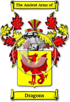 Dragons Family Crest Download (jpg) Legacy Series - 150 DPI