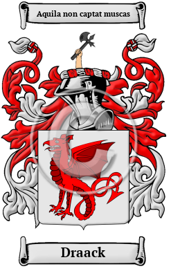 Draack Family Crest/Coat of Arms