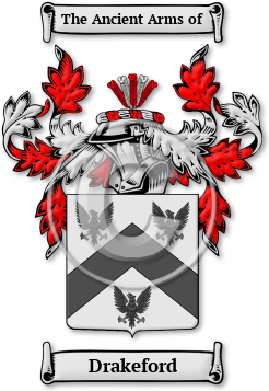Drakeford Family Crest Download (JPG) Legacy Series - 600 DPI