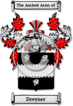 Dreyner Family Crest Download (jpg) Legacy Series - 150 DPI