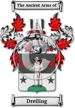 Dreiling Family Crest Download (jpg) Legacy Series - 150 DPI