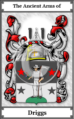 Driggs Family Crest Download (JPG)  Book Plated - 150 DPI