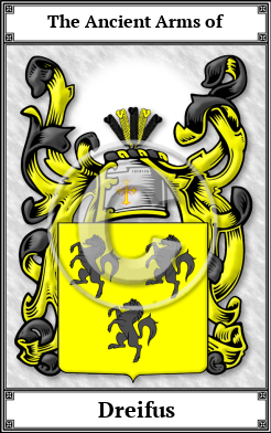 Dreifus Family Crest Download (JPG)  Book Plated - 150 DPI