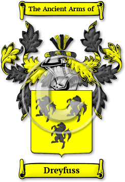 Dreyfuss Family Crest Download (JPG) Legacy Series - 600 DPI
