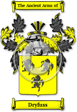 Dryfuss Family Crest Download (JPG) Legacy Series - 600 DPI