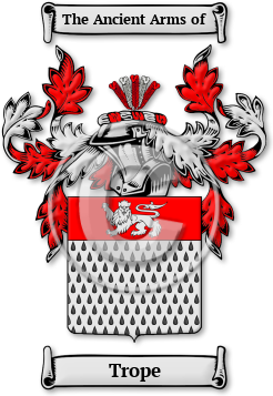 Trope Family Crest Download (JPG) Legacy Series - 600 DPI