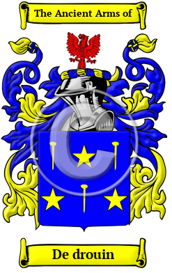 De drouin Family Crest/Coat of Arms