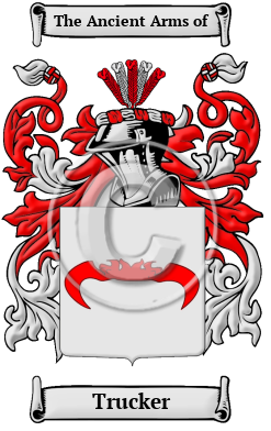 Trucker Family Crest Download (JPG) Heritage Series - 600 DPI