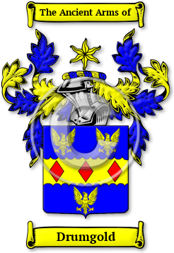 Drumgold Family Crest Download (JPG) Legacy Series - 300 DPI