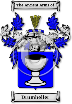 Drumheller Family Crest Download (jpg) Legacy Series - 150 DPI