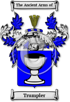 Trumpler Family Crest Download (JPG) Legacy Series - 600 DPI