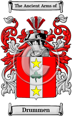 Drummen Family Crest Download (JPG) Heritage Series - 600 DPI