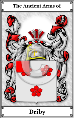 Driby Family Crest Download (JPG)  Book Plated - 150 DPI