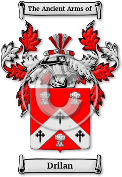 Drilan Family Crest Download (JPG) Legacy Series - 600 DPI