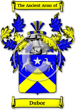 Dubor Family Crest Download (JPG) Legacy Series - 600 DPI