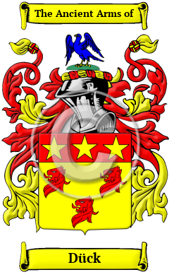 Dück Family Crest Download (JPG) Heritage Series - 300 DPI