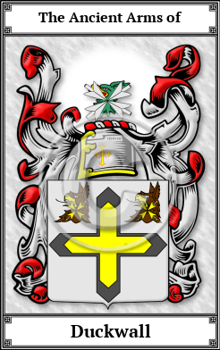 Duckwall Family Crest Download (JPG)  Book Plated - 150 DPI