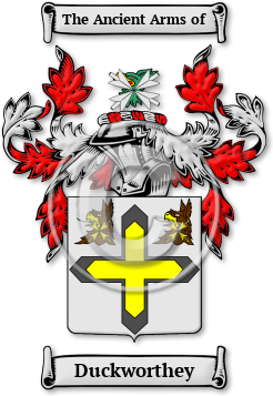 Duckworthey Family Crest Download (jpg) Legacy Series - 150 DPI