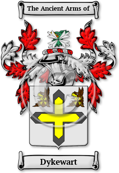 Dykewart Family Crest Download (jpg) Legacy Series - 150 DPI