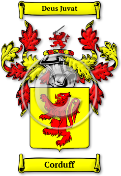 Corduff Family Crest Download (jpg) Legacy Series - 150 DPI