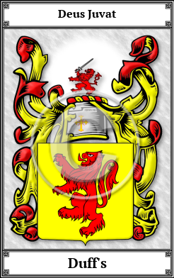 Duff's Family Crest Download (JPG)  Book Plated - 150 DPI