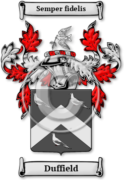 Duffield Family Crest Download (jpg) Legacy Series - 150 DPI