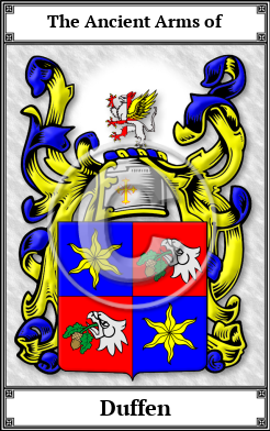Duffen Family Crest Download (JPG)  Book Plated - 150 DPI