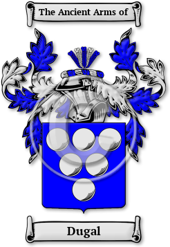Dugal Family Crest Download (jpg) Legacy Series - 150 DPI