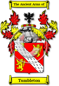 Tumbleton Family Crest Download (jpg) Legacy Series - 150 DPI