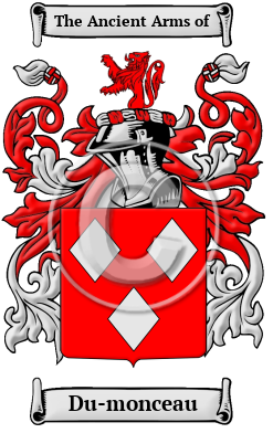 Du-monceau Family Crest Download (JPG) Heritage Series - 300 DPI