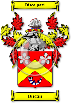 Ducan Family Crest Download (jpg) Legacy Series - 150 DPI